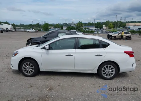 2019 Nissan Sentra Sv из США, поврежденный, VIN 3N1AB7APXKY322546